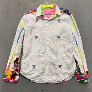 Robert Graham Limited Edition “Spooky” Multicolor Dress Shirt